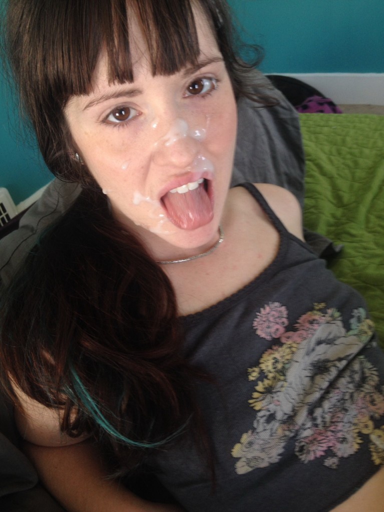 amateur cum cum on face facial mixed set photobong_18