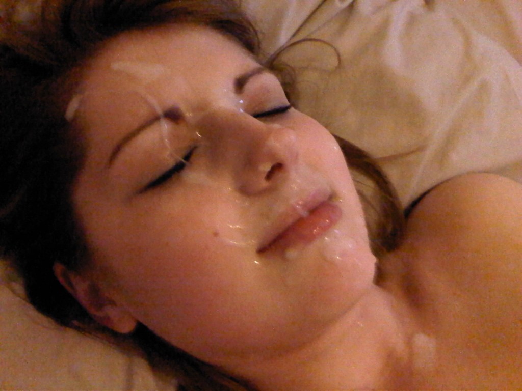 amateur cum cum on face facial mixed set photobong_7